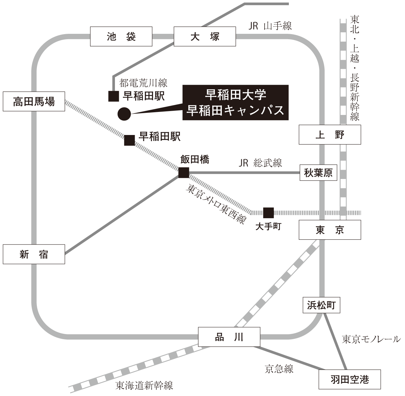 2014春季会場周辺案内図